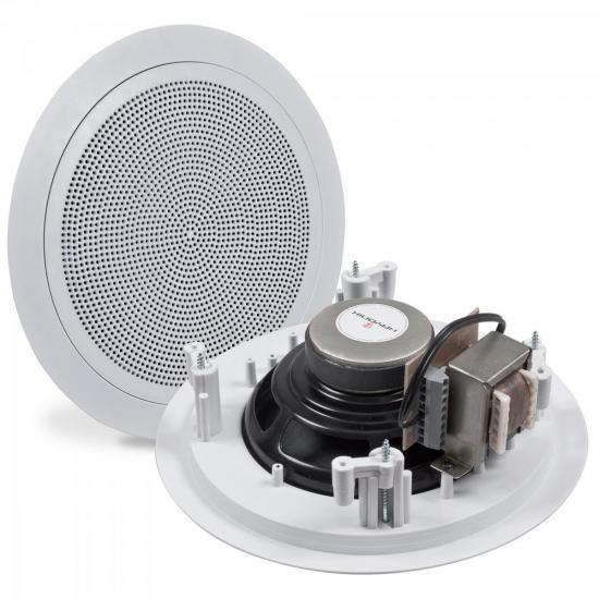 Arandela de Som 6\" Full Range 10W RMS HAYONIK AR-612TF c/ Trafo por 155,90 à vista no boleto/pix ou parcele em até 6x sem juros. Compre na loja Mundomax!