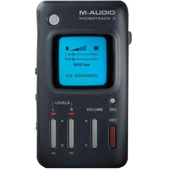 Gravador digital portátil profissional MICRO TRACK II M-AUDIO (30968)