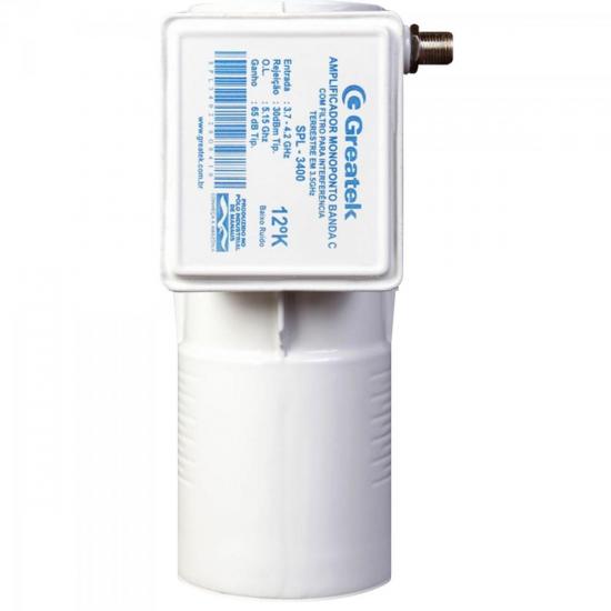 LNBF Monoponto Banda C SPL3700 GREATEK por 0,00 à vista no boleto/pix ou parcele em até 1x sem juros. Compre na loja Mundomax!