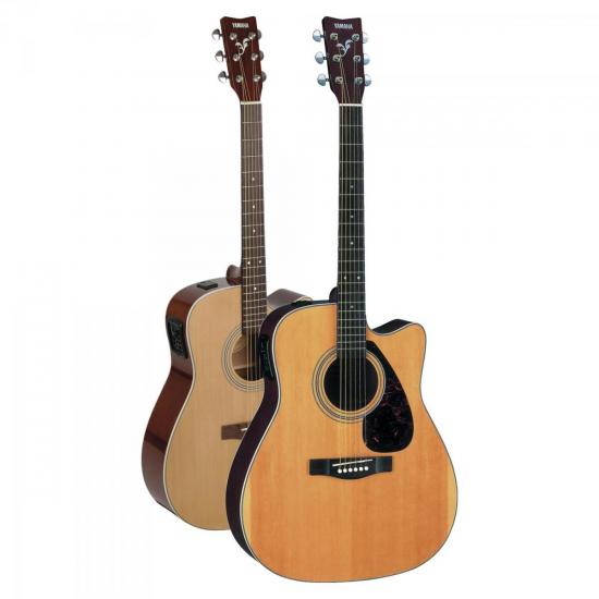 Violão YAMAHA Elétrico Folk FX370C Preto por 0,00 à vista no boleto/pix ou parcele em até 1x sem juros. Compre na loja Mundomax!