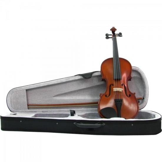 Violino TAGIMA 4/4 Com Estojo T1500 ALLEGRO por 0,00 à vista no boleto/pix ou parcele em até 1x sem juros. Compre na loja Mundomax!