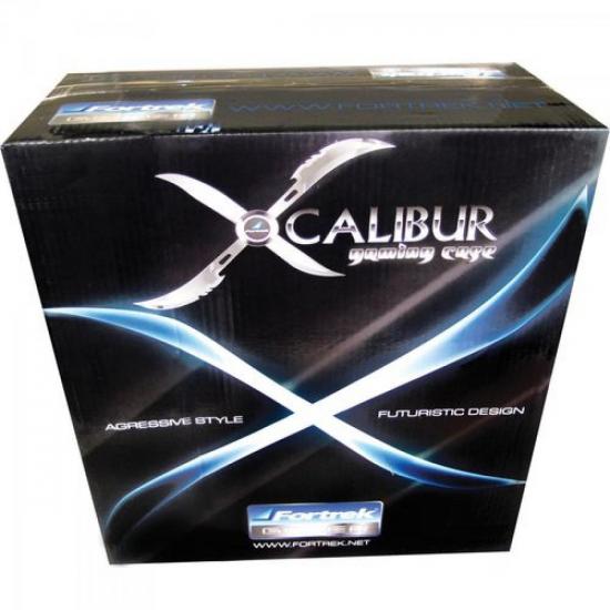 Gabinete Gamer Xcalibur FORTREK por 0,00 à vista no boleto/pix ou parcele em até 1x sem juros. Compre na loja Mundomax!