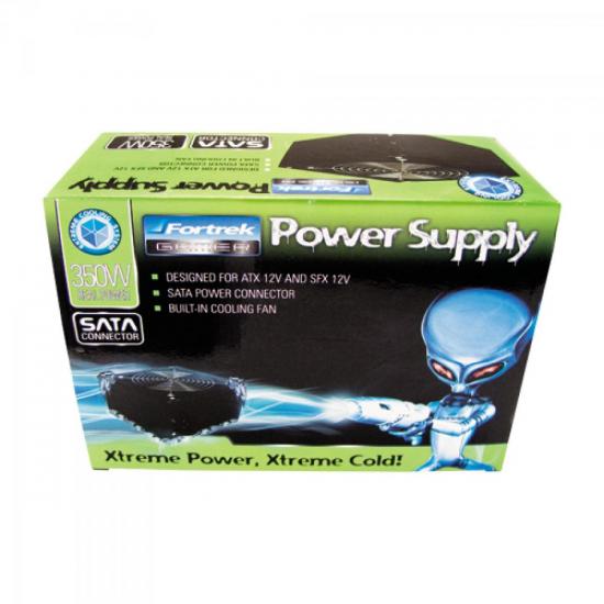Fonte Gamer ATX350W Reais 20+4P FORTREK por 0,00 à vista no boleto/pix ou parcele em até 1x sem juros. Compre na loja Mundomax!