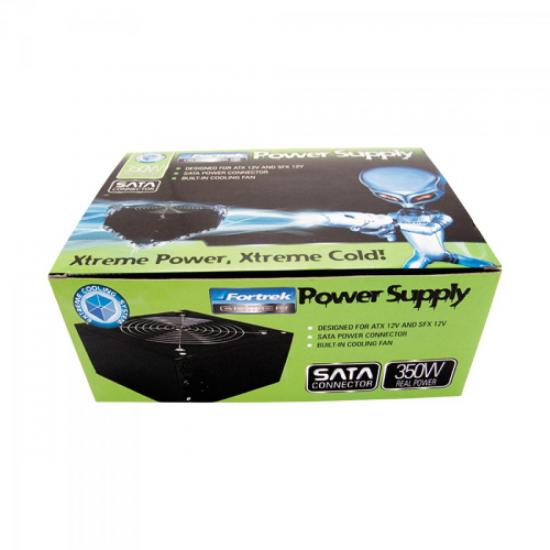 Fonte Gamer ATX350W Reais 20+4P FORTREK por 0,00 à vista no boleto/pix ou parcele em até 1x sem juros. Compre na loja Mundomax!