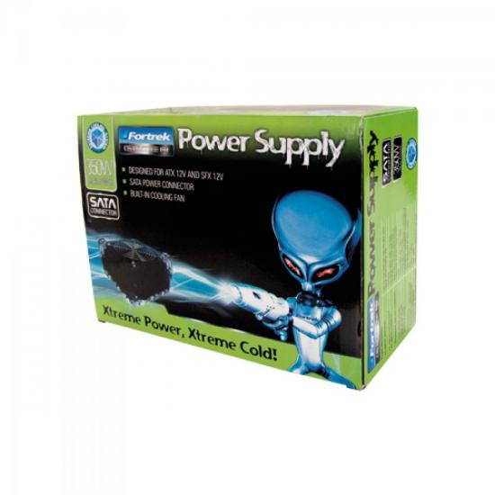 Fonte Gamer ATX350W Reais 20+4P FORTREK por 0,00 à vista no boleto/pix ou parcele em até 1x sem juros. Compre na loja Mundomax!