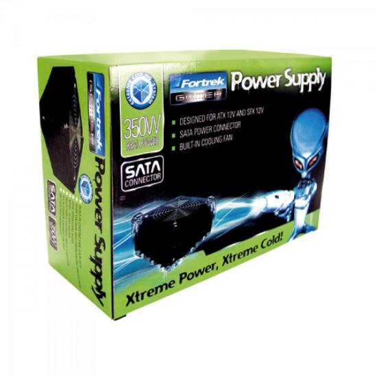 Fonte Gamer ATX350W Reais 20+4P FORTREK por 0,00 à vista no boleto/pix ou parcele em até 1x sem juros. Compre na loja Mundomax!