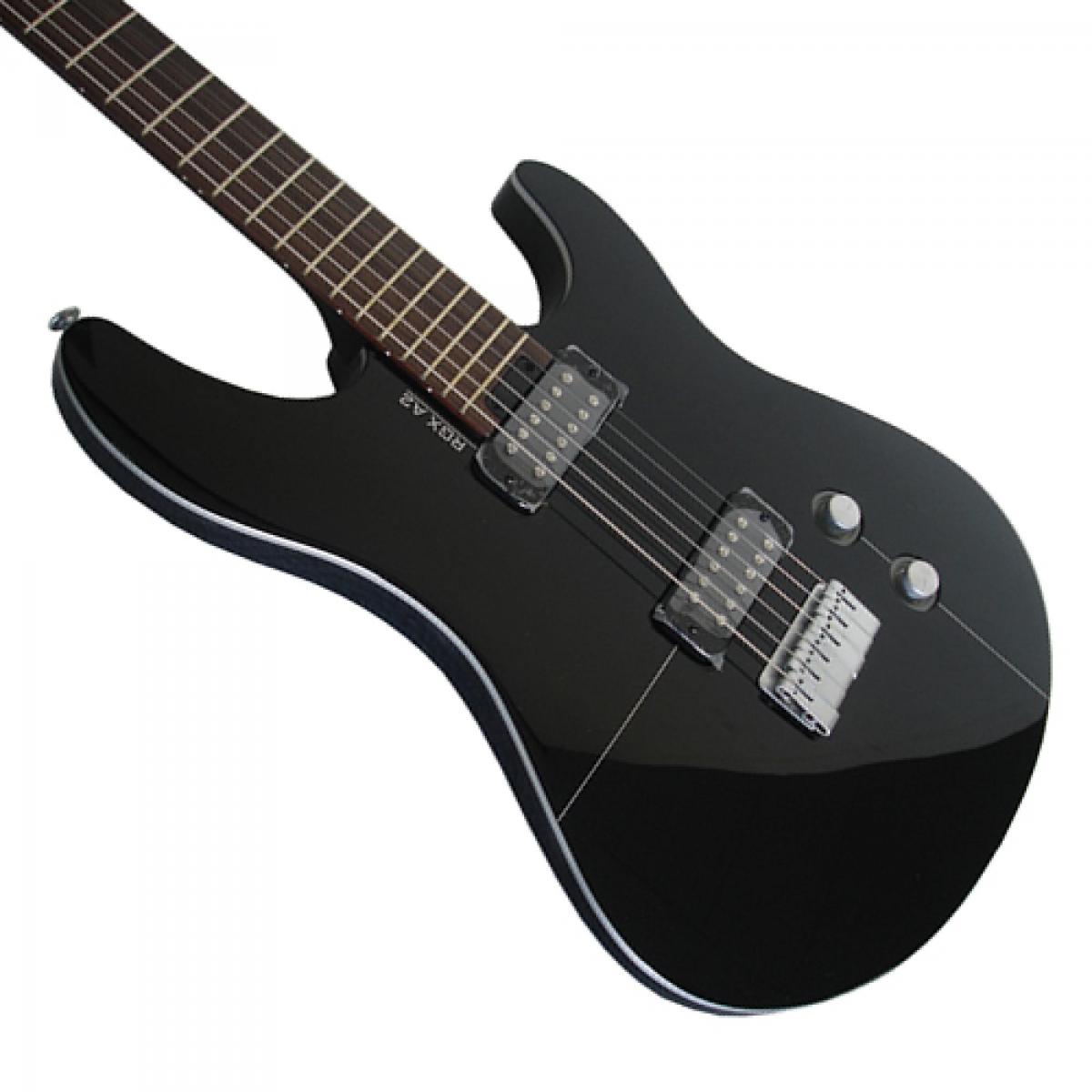Guitarra YAMAHA RGXA2 Preta - Mundomax
