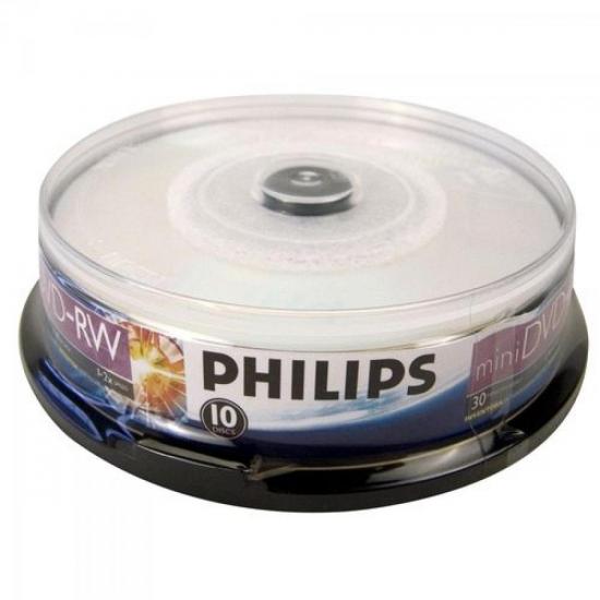 Mídia Mini DVD-RW 2x 1,4GB PHILIPS por 0,00 à vista no boleto/pix ou parcele em até 1x sem juros. Compre na loja Mundomax!