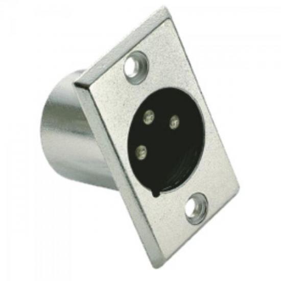Conector XLR Macho Metal SB85 HYX por 0,00 à vista no boleto/pix ou parcele em até 1x sem juros. Compre na loja Mundomax!
