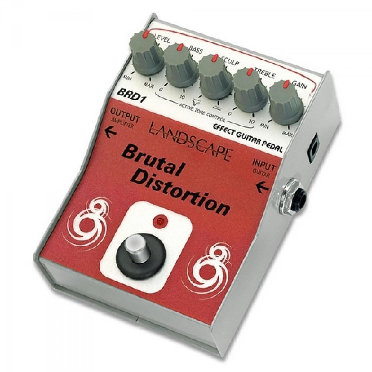 Pedal de Distorção Brutal Distortion BRD1 LANDSCAPE - Mundomax