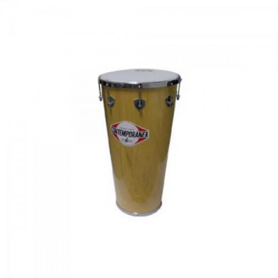 Timbal em Madeira 70x14\" 211C CONTEMPORANEA por 0,00 à vista no boleto/pix ou parcele em até 1x sem juros. Compre na loja Mundomax!
