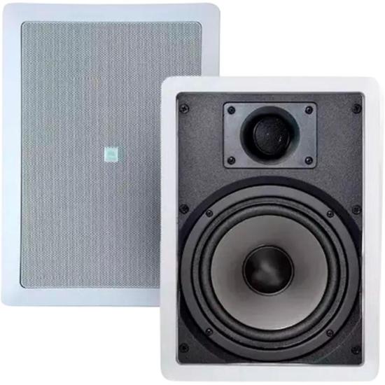 Arandela 6\" JBL 6W21RT 25W RMS Retangular Branca - Par por 599,00 à vista no boleto/pix ou parcele em até 10x sem juros. Compre na loja Mundomax!