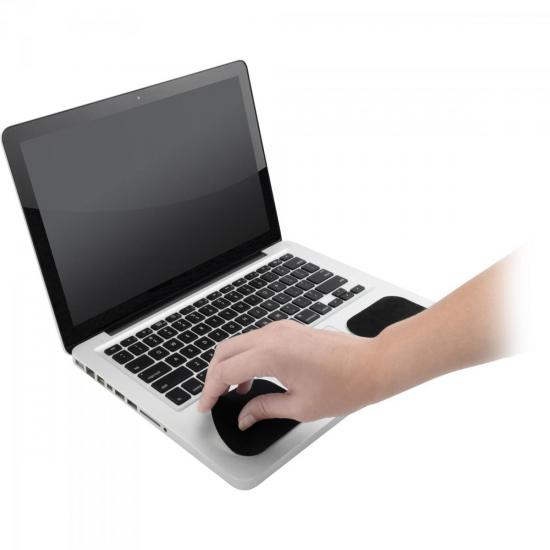 Apoio de Pulso para Notebook NTP-501 Preto FORTREK por 0,00 à vista no boleto/pix ou parcele em até 1x sem juros. Compre na loja Mundomax!