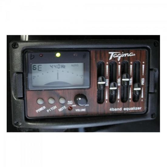 Violão TAGIMA Elétrico Folk Aço Preto Nashville Tuner por 0,00 à vista no boleto/pix ou parcele em até 1x sem juros. Compre na loja Mundomax!