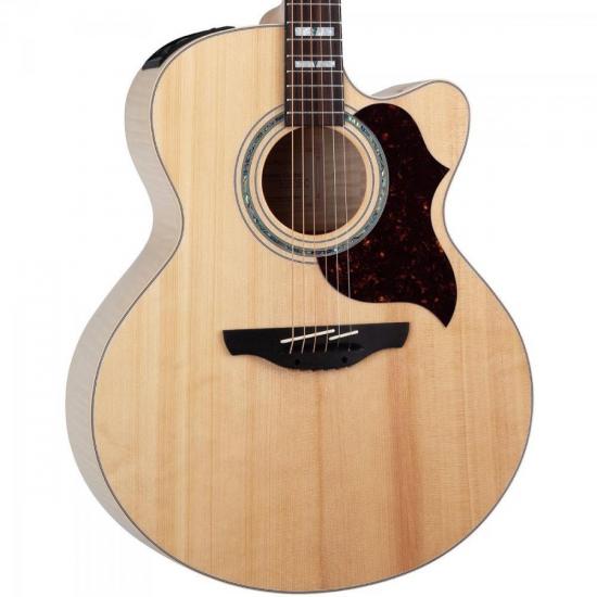 Violão TAKAMINE Elétrico Jumbo Aço Natural EG523SC por 0,00 à vista no boleto/pix ou parcele em até 1x sem juros. Compre na loja Mundomax!