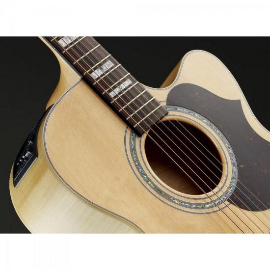 Violão TAKAMINE Elétrico Jumbo Aço Natural EG523SC por 0,00 à vista no boleto/pix ou parcele em até 1x sem juros. Compre na loja Mundomax!