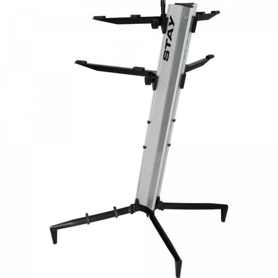 Suporte Para Teclado em Alumínio 1300/02 Prata STAY por 0,00 à vista no boleto/pix ou parcele em até 1x sem juros. Compre na loja Mundomax!