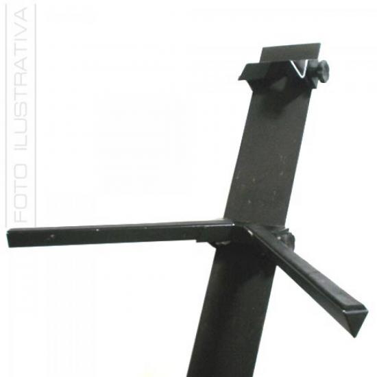 Suporte Para Teclado 1100/02 Preto Alumínio STAY por 0,00 à vista no boleto/pix ou parcele em até 1x sem juros. Compre na loja Mundomax!