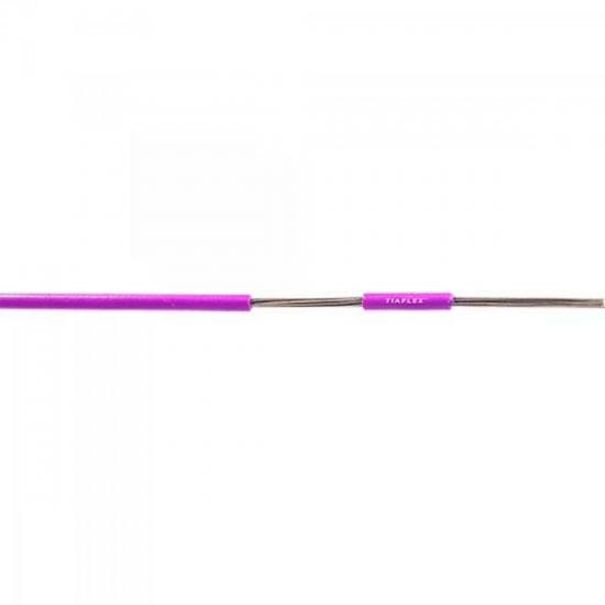 Fio Cabinho 0,50mm 20 Lilás TIAFLEX por 0,00 à vista no boleto/pix ou parcele em até 1x sem juros. Compre na loja Mundomax!