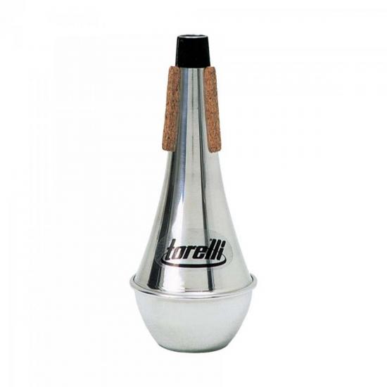 Surdina para Trompete Straight em Alumínio TORELLI por 106,90 à vista no boleto/pix ou parcele em até 4x sem juros. Compre na loja Mundomax!