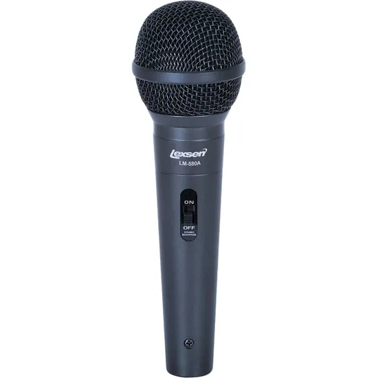 Microfone com Fio LM 580A Dinâmico LEXSEN (33834)