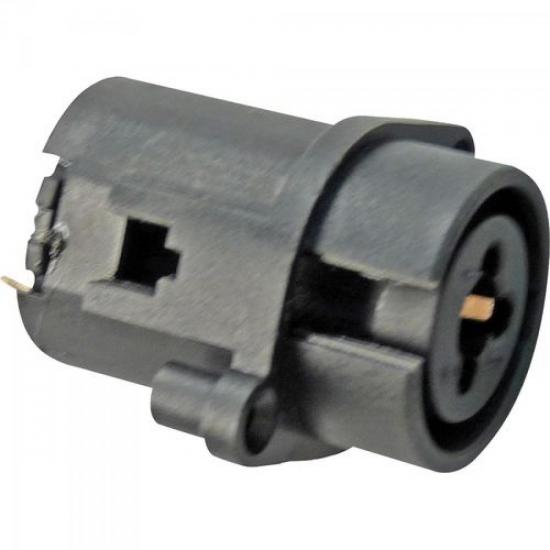 Conector Combo XLR/P10 Fêmea CA236 HYX por 0,00 à vista no boleto/pix ou parcele em até 1x sem juros. Compre na loja Mundomax!