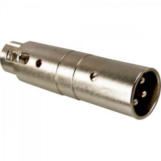 Adaptador XLR M x XLR F CA301 HYX por 0,00 à vista no boleto/pix ou parcele em até 1x sem juros. Compre na loja Mundomax!