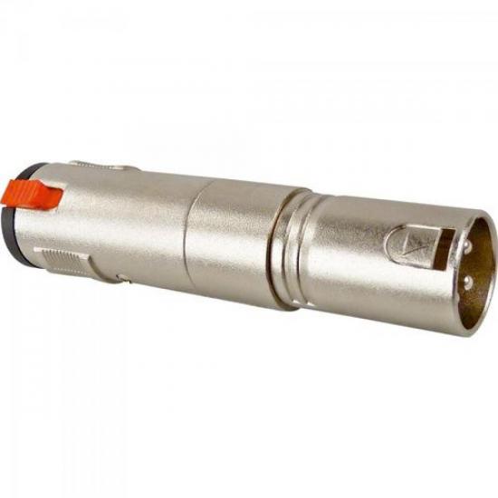 Adaptador XLR M x P10 ST c/trava CA305 HYX por 0,00 à vista no boleto/pix ou parcele em até 1x sem juros. Compre na loja Mundomax!