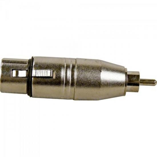 Adaptador XLR F x RCA M CA312 HYX por 0,00 à vista no boleto/pix ou parcele em até 1x sem juros. Compre na loja Mundomax!