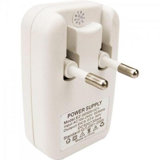 Fonte USB para MP3/MP4/MP5 5V 500mA Branca HAYONIK por 0,00 à vista no boleto/pix ou parcele em até 1x sem juros. Compre na loja Mundomax!