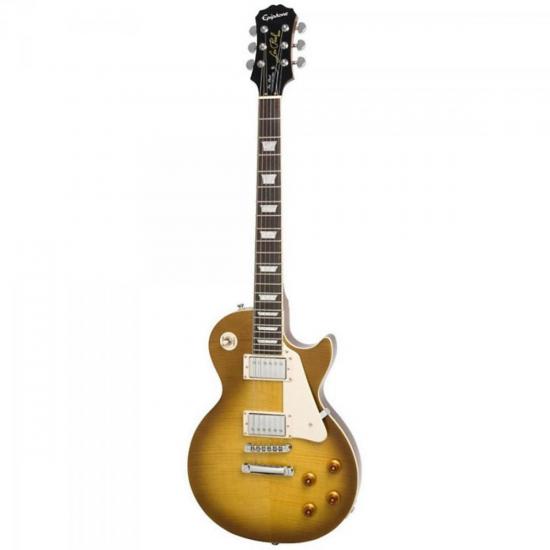 Guitarra EPIPHONE LP Stand Honey Burst por 0,00 à vista no boleto/pix ou parcele em até 1x sem juros. Compre na loja Mundomax!