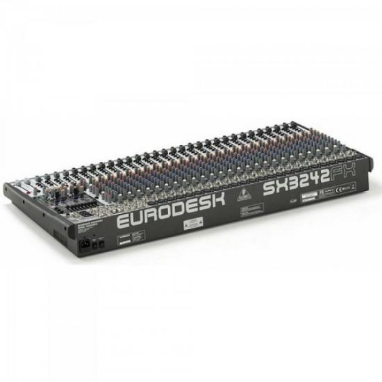 Mesa de Som 32 Canais SX3242FX BEHRINGER por 0,00 à vista no boleto/pix ou parcele em até 1x sem juros. Compre na loja Mundomax!