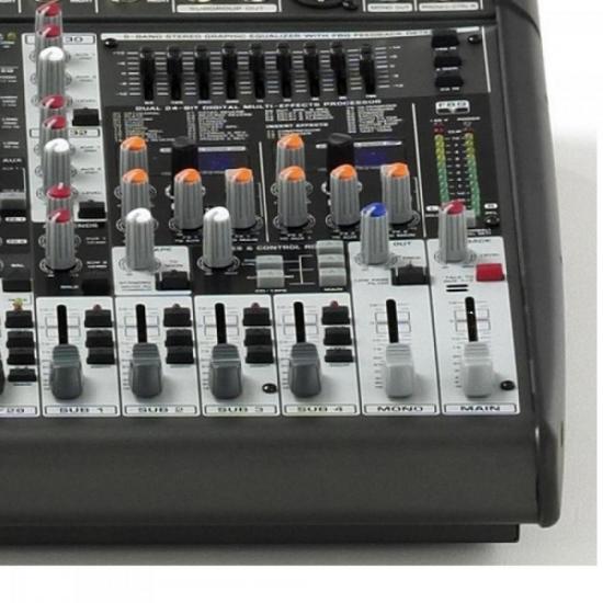 Mesa de Som 32 Canais SX3242FX BEHRINGER por 0,00 à vista no boleto/pix ou parcele em até 1x sem juros. Compre na loja Mundomax!