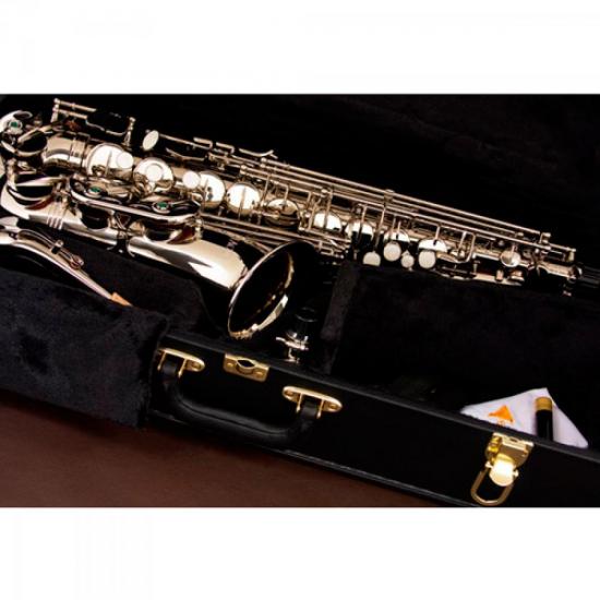 Saxofone Alto EB Eagle SA500-N Niquelado por 6.999,00 à vista no boleto/pix ou parcele em até 12x sem juros. Compre na loja Mundomax!