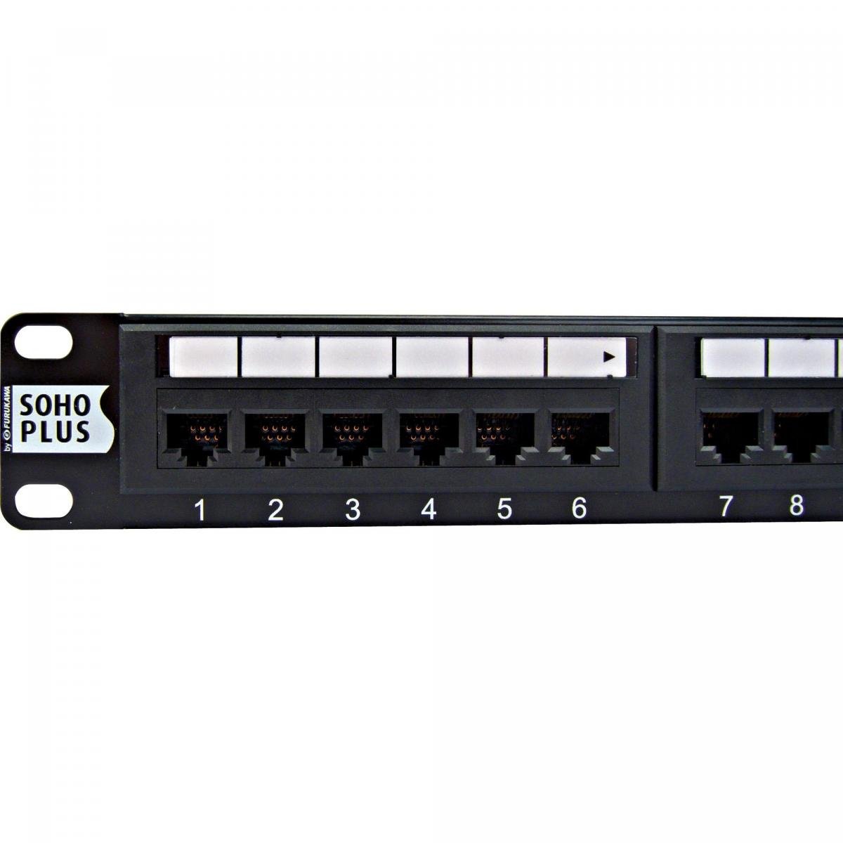 Patch Panel CAT.5e T568A/B 24P FURUKAWA SOHOPLUS - Mundomax