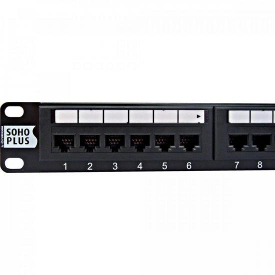 Patch Panel CAT.5e T568A/B 24P FURUKAWA SOHOPLUS por 309,00 à vista no boleto/pix ou parcele em até 10x sem juros. Compre na loja Mundomax!