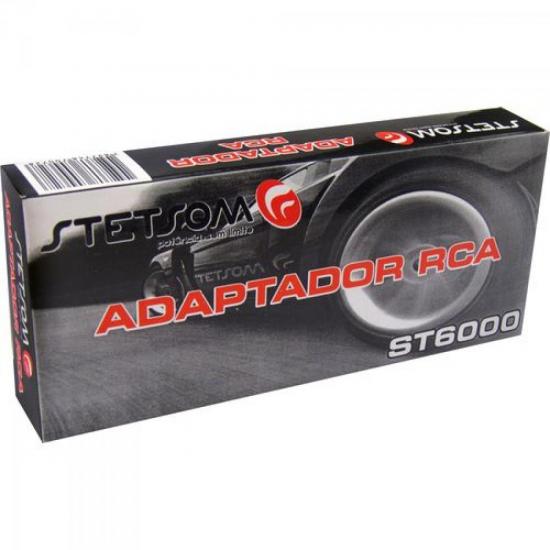 Adaptador RCA ST6000 STETSOM por 0,00 à vista no boleto/pix ou parcele em até 1x sem juros. Compre na loja Mundomax!