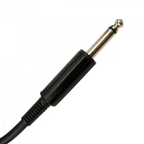 Cabo Simples para Guitarra Mono 5 Metros EMETAL por 0,00 à vista no boleto/pix ou parcele em até 1x sem juros. Compre na loja Mundomax!