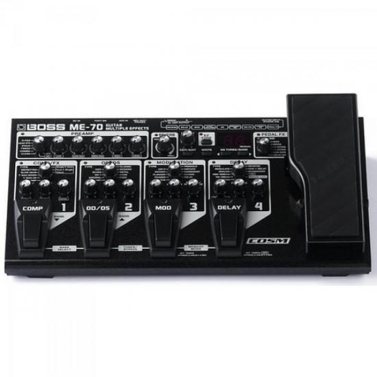 Pedaleira Multi Efeitos ME70 BOSS - Mundomax