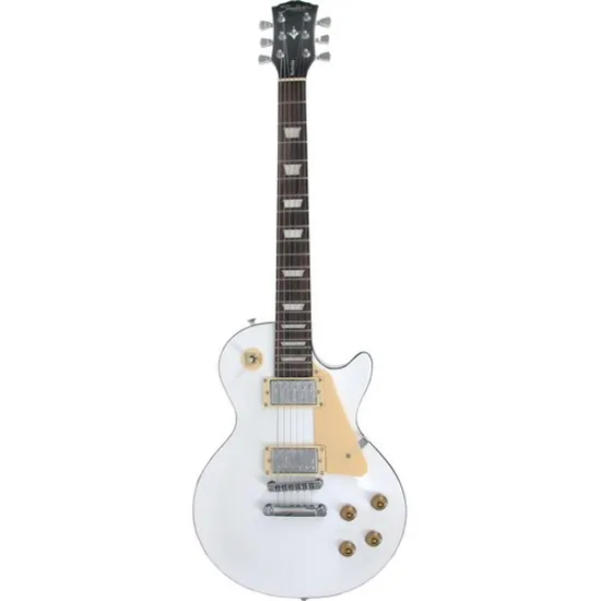 Guitarra SHELTER Les Paul NASHVILLE Branco Com Bag (34380)