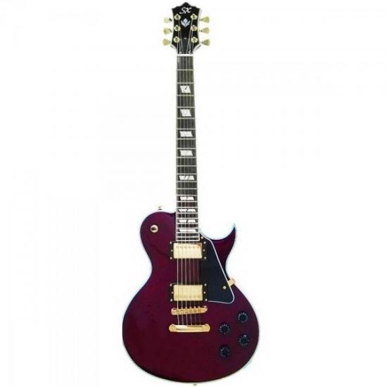 Guitarra SX Les Paul Custom GG1-CUS Vinho Com Bag (34382)