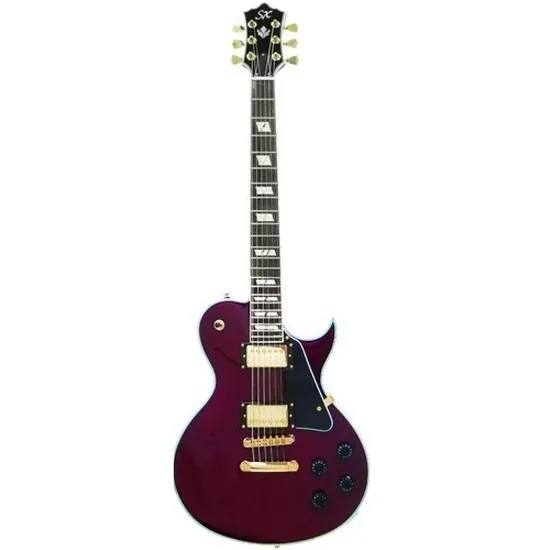 Guitarra SX Les Paul Custom GG1-CUS Vinho Com Bag (34382)