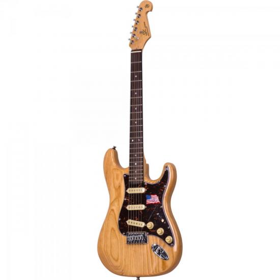Guitarra SX Custom Handmade SST American ASH Natural - Mundomax