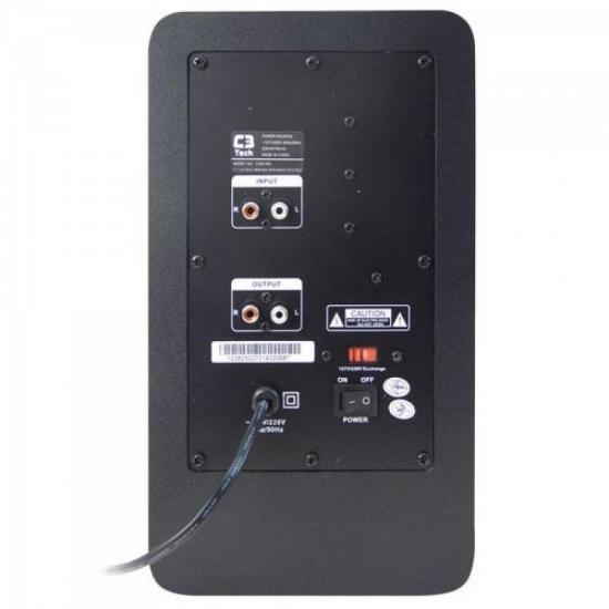 Caixa Multimídia 2.1 Com Subwoofer 28W C394MN Branca C3 TECH por 0,00 à vista no boleto/pix ou parcele em até 1x sem juros. Compre na loja Mundomax!