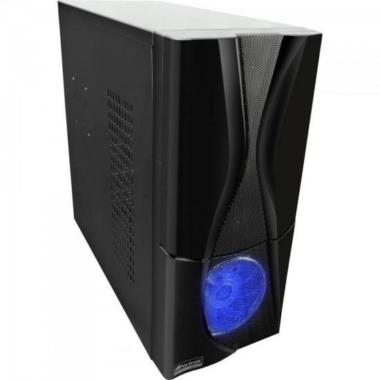 Gabinete Gamer Mystique Azul FORTREK por 0,00 à vista no boleto/pix ou parcele em até 1x sem juros. Compre na loja Mundomax!