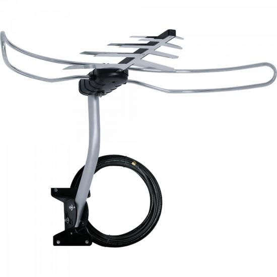 Antena Externa TV 4 em 1 VHF/UHF/FM/HDTV DTV-3000 AQUARIO por 0,00 à vista no boleto/pix ou parcele em até 1x sem juros. Compre na loja Mundomax!