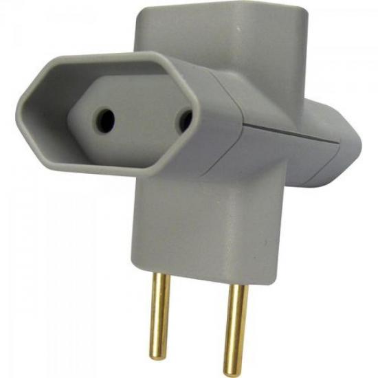 Pino T 2P 10A ABNT Pote MARGIRIUS por 0,00 à vista no boleto/pix ou parcele em até 1x sem juros. Compre na loja Mundomax!