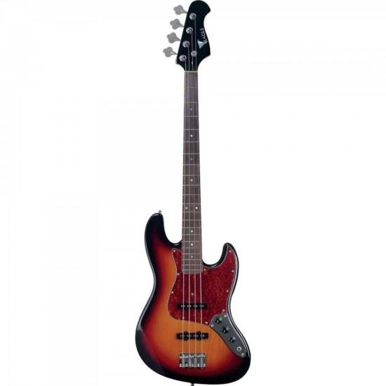 Contrabaixo EAGLE Jazz Bass SJB006 Sunburst por 0,00 à vista no boleto/pix ou parcele em até 1x sem juros. Compre na loja Mundomax!