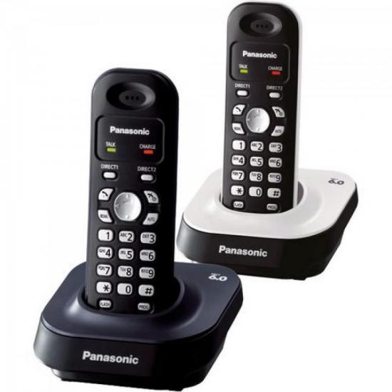 Telefone S/Fio DECT6.0 KXTG1371 1.9GHz Preto PANASONIC por 0,00 à vista no boleto/pix ou parcele em até 1x sem juros. Compre na loja Mundomax!