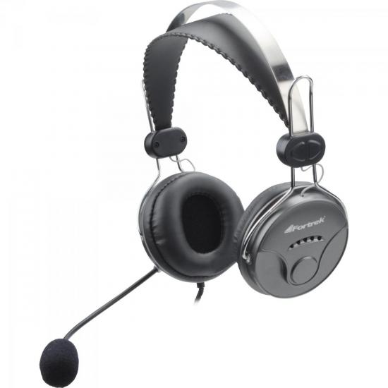 Fone de Ouvido Multimídia MediaPhone HS-302 Grafite FORTREK por 0,00 à vista no boleto/pix ou parcele em até 1x sem juros. Compre na loja Mundomax!